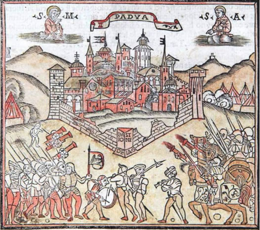 l'assedio di Padova del 1509